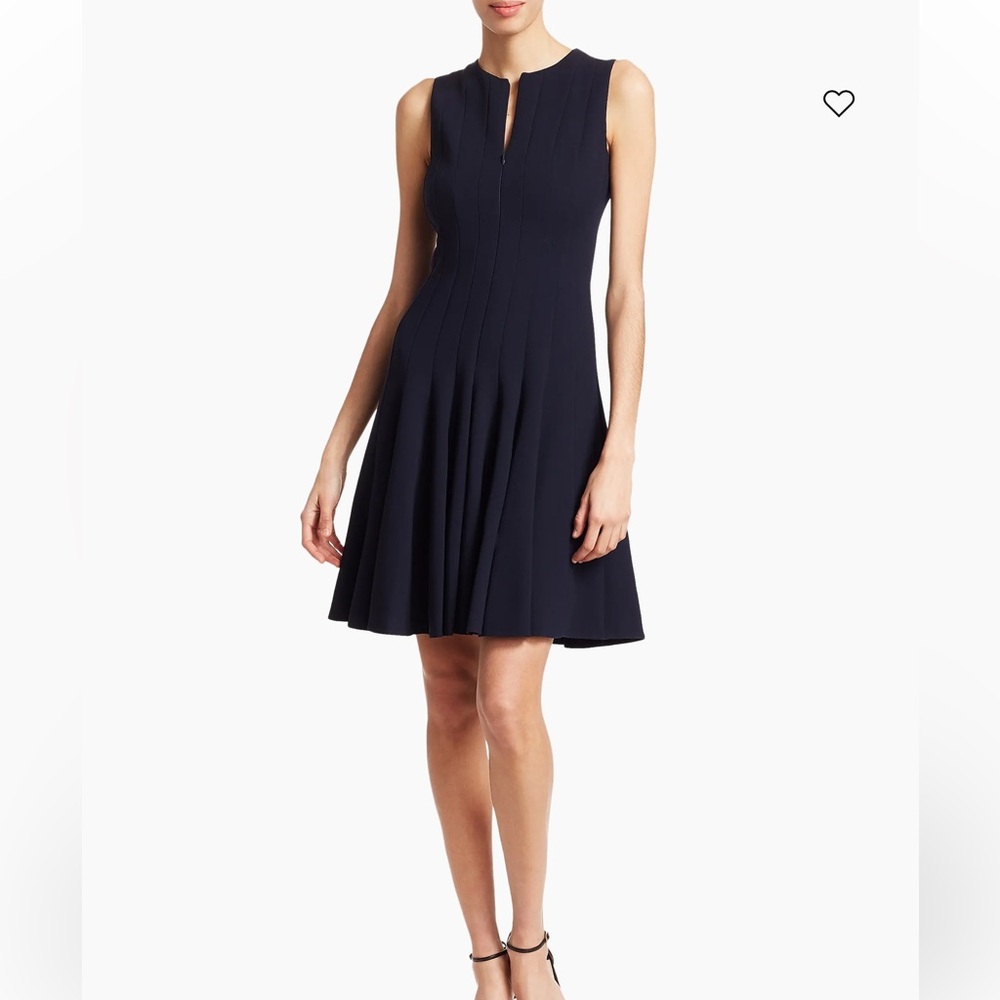 AKRIS Double Face Flare Dress
